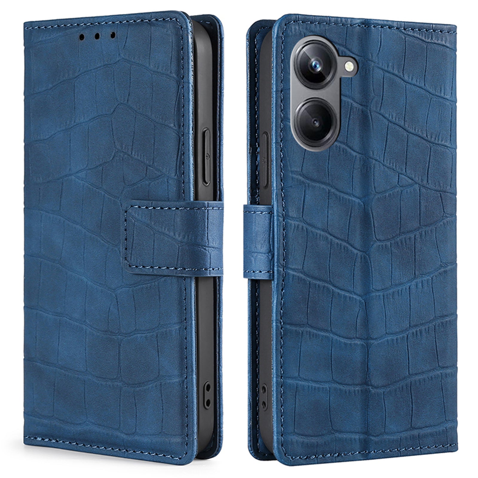 For Realme 10 Pro 5G Crocodile Texture Wallet Stand Skin-touch Feeling Phone Case Full Protection PU Leather Inner TPU Cover For Realme 10 Pro 5G Crocodile Texture Wallet Stand Skin-touch Feeling Phone Case Full Protection PU Leather Inner TPU Cover